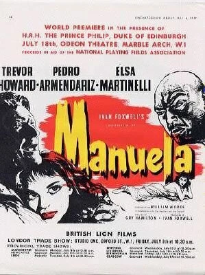 Постер Мануэла 1957