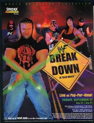 Постер WWF Развал 1998