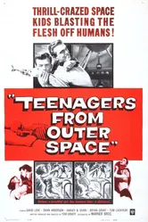 Тинейджеры из космоса 1959 постер