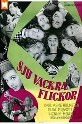 Семь красивых девушек 1956 постер