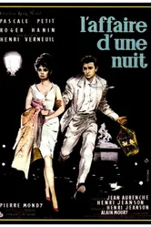 За одну ночь 1960 постер