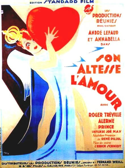 Постер Её величество любовь 1931, Германия