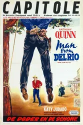 Человек из Дель-Рио 1956 постер