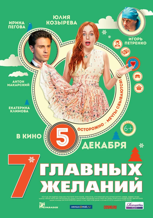 Постер 7 главных желаний 2013