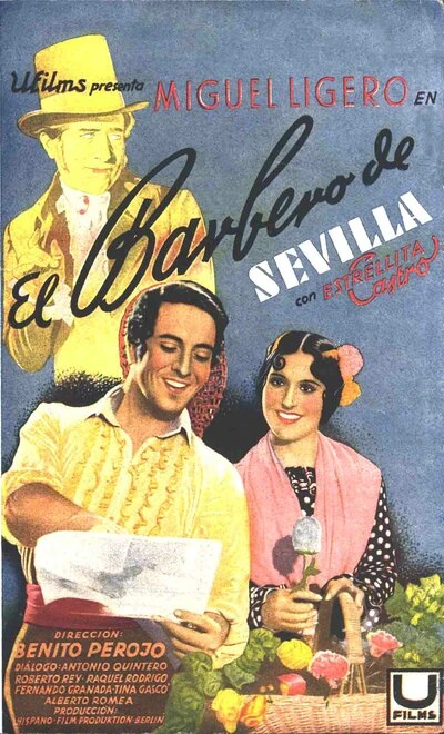 Постер Севильский цирюльник 1938