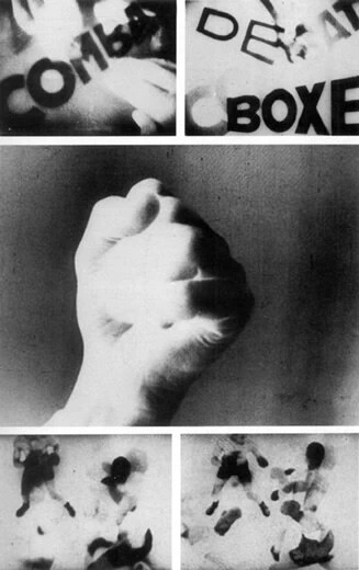 Постер Боксёрский матч 1927