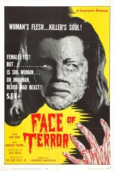 La cara del terror постер