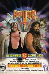 WCW Разрушение на Хэллоуин 1993 постер