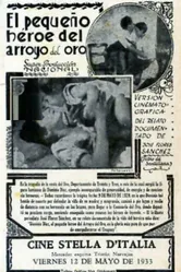 Маленький герой из золотого ручья 1933 постер