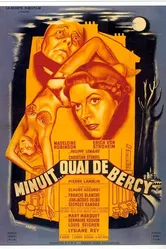 Полночь, набережная Берси 1953 постер