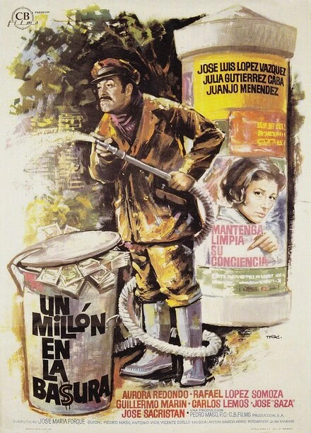 Постер Миллион в мусорном баке 1967