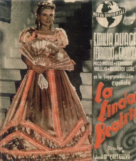Постер La linda Beatriz