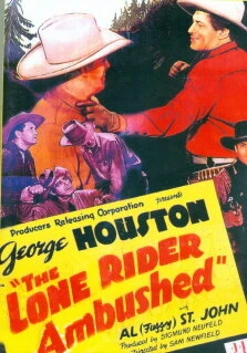 Постер The Lone Rider Ambushed