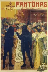 Фантомас против Фантомаса 1914 постер