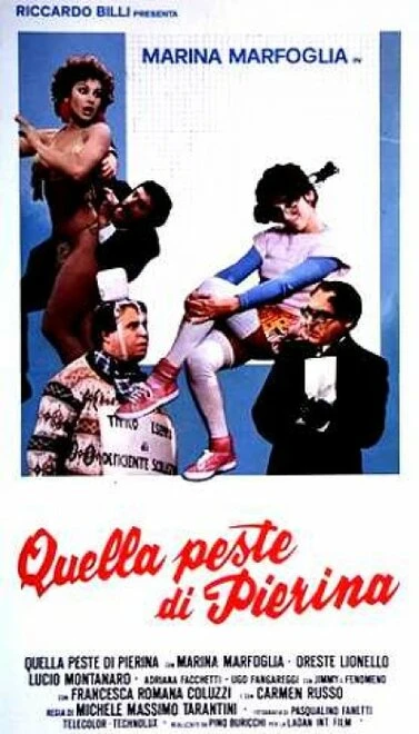 Постер Эта чертова Пьерина 1982