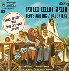 Постер Тевье и его семь дочерей 1968