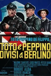 Тото и Пеппино разделены в Берлине 1962 постер