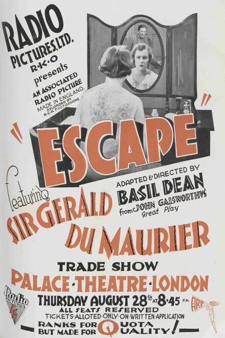 Постер Escape! 1930