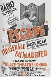 Escape! 1930 постер