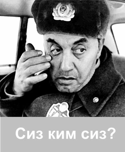 Постер Сиз ким сиз? 1989