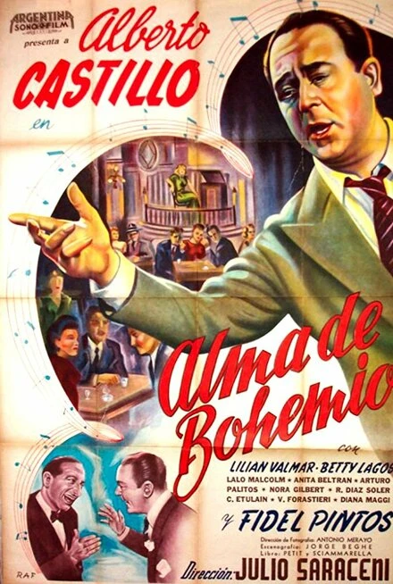 Постер Alma de bohemio