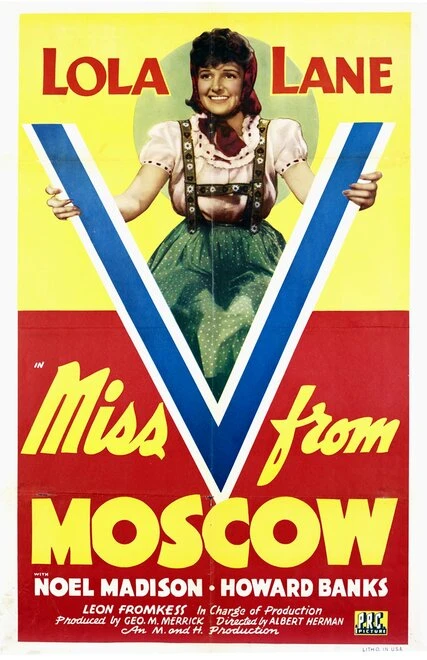 Постер Мисс Ви из Москвы 1942