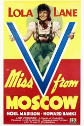 Мисс Ви из Москвы 1942 постер