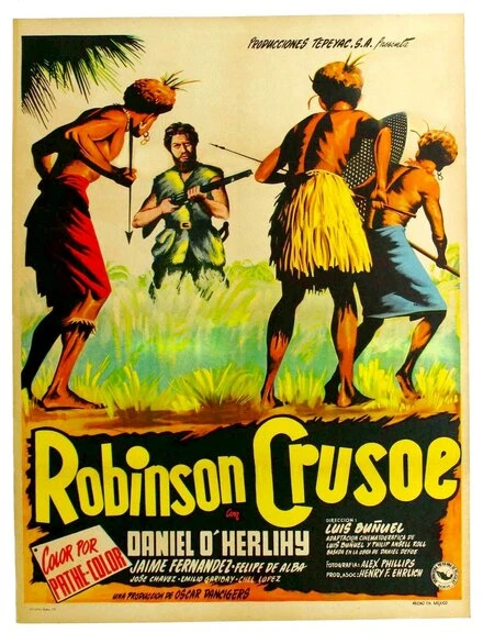 Постер Робинзон Крузо 1954