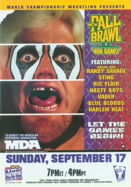 Постер WCW Жёсткая драка 1995
