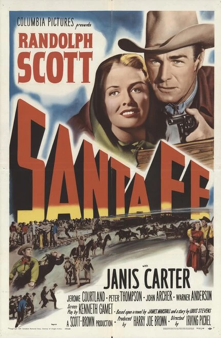 Постер Санта Фе 1951