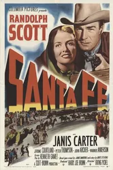 Санта Фе 1951 постер
