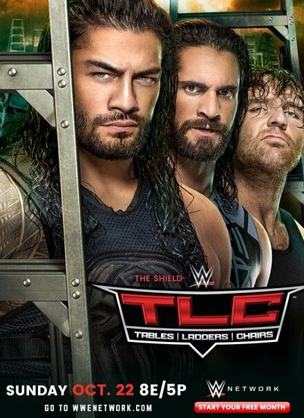 Постер WWE TLC: Столы, лестницы и стулья 2017