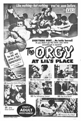 Оргия в доме Лила 1963 постер