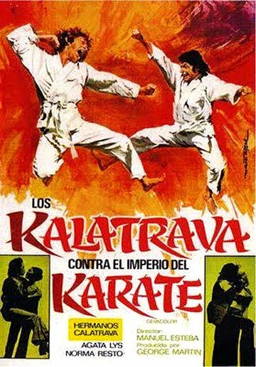 Постер Братья Калатрава против империи каратэ 1974