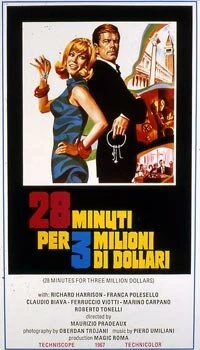 Постер 28 минут за 3 миллиона долларов 1967