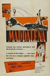 Маддалена 1954 постер