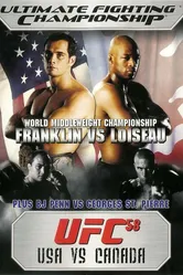 UFC 58: USA vs. Canada постер