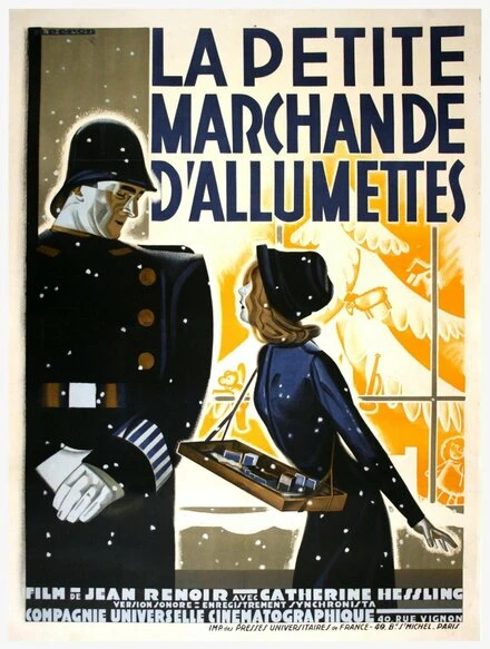 Постер Маленькая продавщица спичек 1928