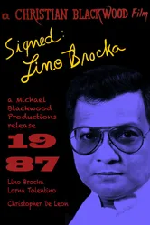 Подпись: Лино Брока 1987 постер