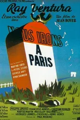 Мы отправляемся в Париж 1950 постер