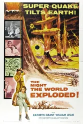 Ночь, когда взорвался мир 1957 постер
