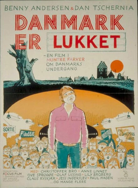 Постер Дания закрыта 1980