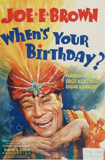 Постер When's Your Birthday?