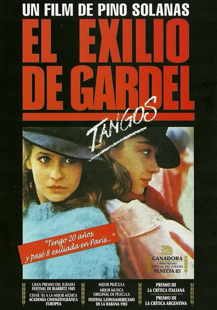 Постер Танго, Гардель в изгнании 1985