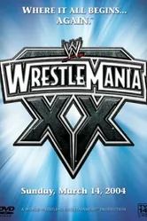 WWE РестлМания 20 2004 постер