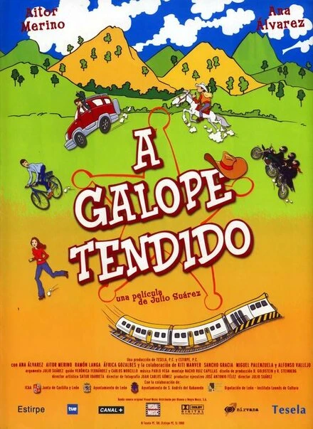 Постер A galope tendido