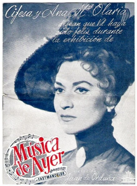Постер Вчерашняя музыка 1959