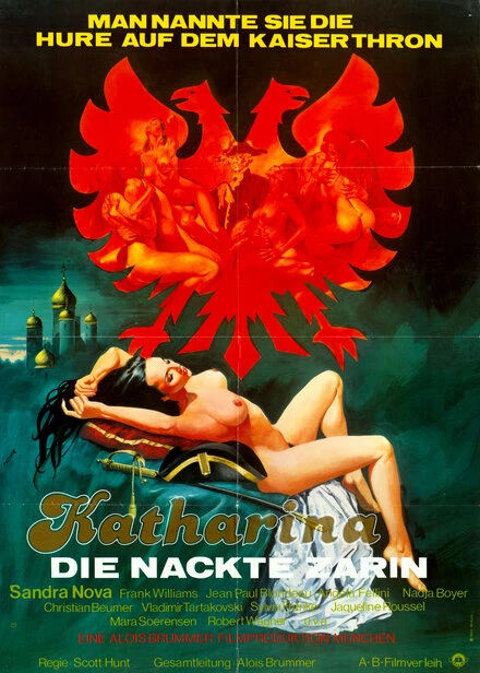 Постер Екатерина, обнаженная царица 1983