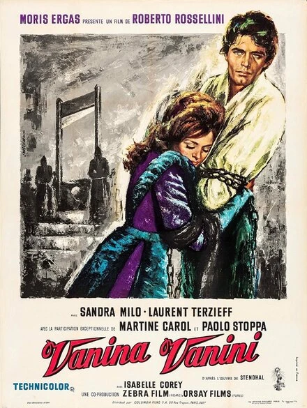 Постер Ванина Ванини 1961