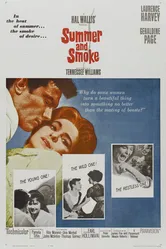 Лето и дым 1961 постер